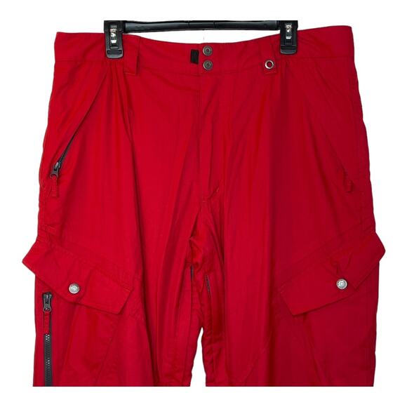 RPZN Ripzone Red Men's Ski/Snowboarding/Snow Pants  Size Large - Picture 1 of 7
